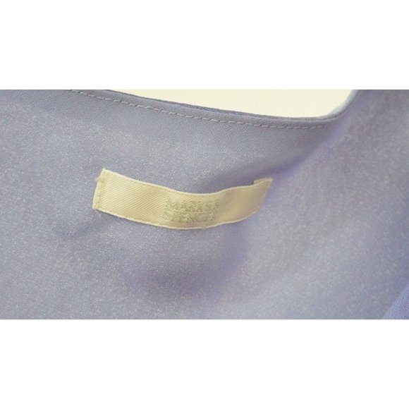 Marks & Spencer Dress UK Size 12 US Size 8 Hyacinth Midi Rhinestone Straps - Picture 7 of 8